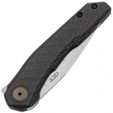 Нож складной ZERO TOLERANCE 0545, Carbon Black, CPM MagnaCut клинок P 8,1 см