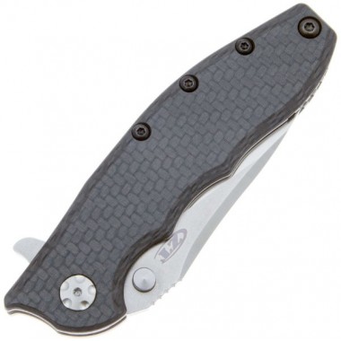 Нож складной ZERO TOLERANCE 0562CF, Carbon Black, CPM 20CV клинок P 8,9 см