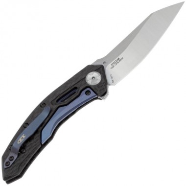 Нож складной ZERO TOLERANCE 0762, Carbon Black, CPM 20CV клинок P 8,6 см