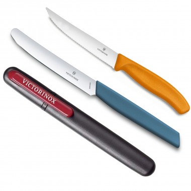 Точилка для пероч.ножей Victorinox Dual-Knife (4.3323) 140 мм черный/красный блистер