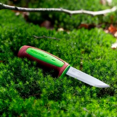 НОЖ MORAKNIV BASIC 511 (C), 2024, Ivy Green/Dala Red