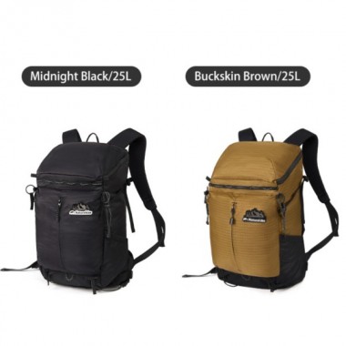 Рюкзак туристический NATUREHIKE Helium, 25L, 50х29х16см (коричн./черный)