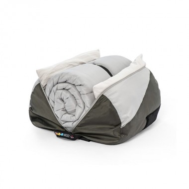 Спальный мешок NATUREHIKE Noda, 2 спальн.с подушкой, 145х215см, голубой