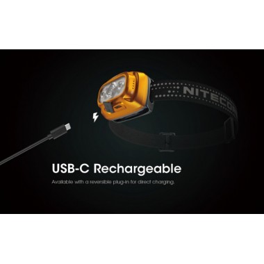 Фонарь NITECORE NU31 Tangelo Orange (550 люмен, 145 метров, 147 часов)