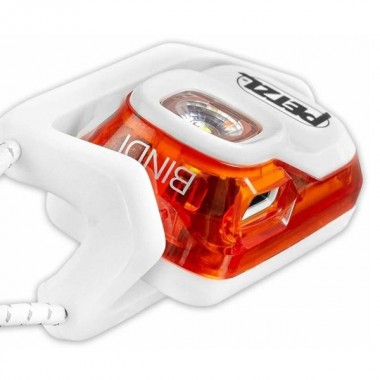 Фонарь налобный Petzl Bindi 200лм, оранжевый