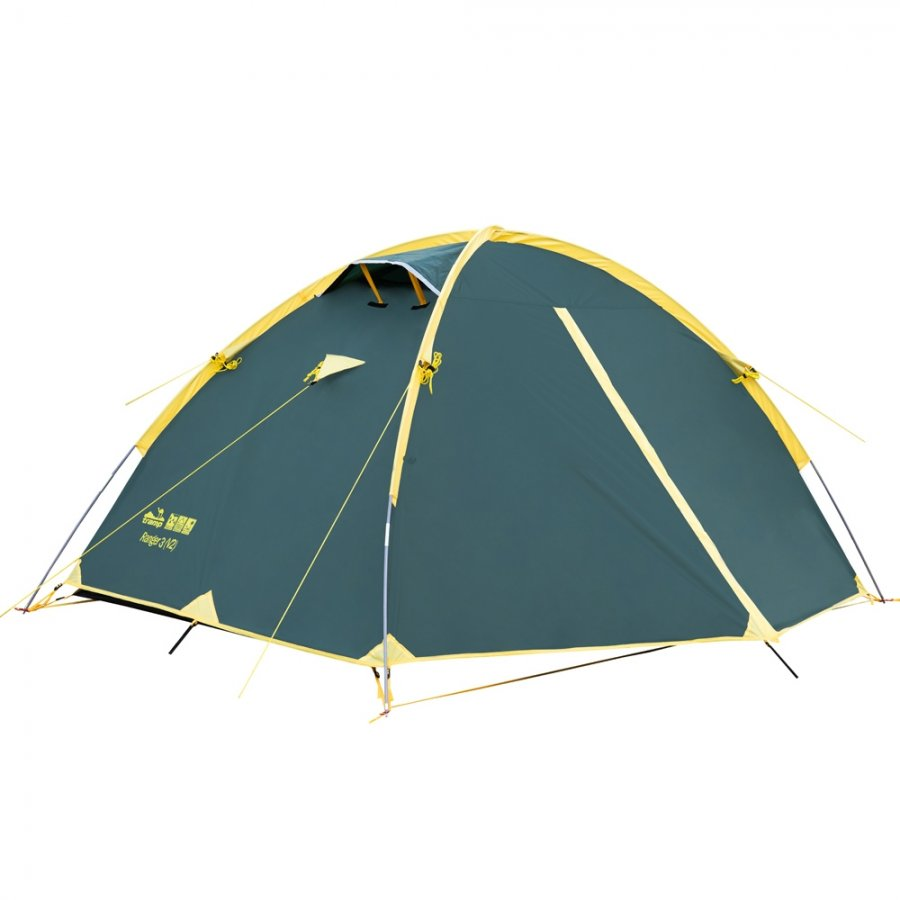 Tramp палатка Ranger 3 V2 (зелёный), TRT-126-green