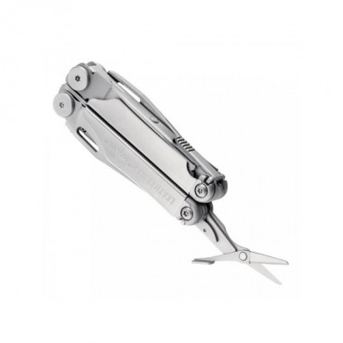 Мультитул LEATHERMAN Wave Plus, 18 инстр, 10см, чехол кожа