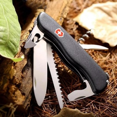 Нож перочинный Victorinox Forester (0.8363.3) 111 мм 12 функций черный