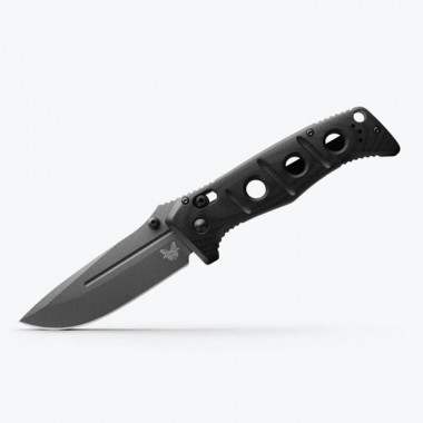 Нож складной BENCHMADE Adamas, G-10 Black, Cru-Wear клинок черн. P 9,7 см