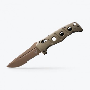 Нож складной BENCHMADE Auto Adamas, G-10 OD Green, Cru-Wear клинок PS 9,7 см