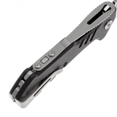 Нож складной BUCK 830 Marksman, Aluminum Black, клинок P 9 см