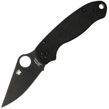 Нож складной SPYDERCO Para 3 G-10 Black/Black blade