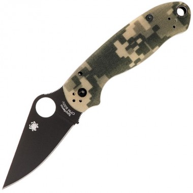 Нож складной SPYDERCO Para 3 G-10 Camo/Black blade
