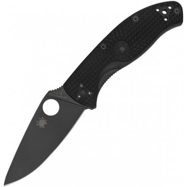 Нож складной SPYDERCO Tenacious Lightweight G-10 Black, клинок черный