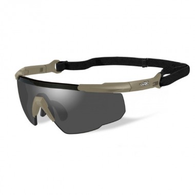 Очки защитные Wiley X WX Saber Advanced (Frame: Matte Tan, Lens: Clear   Grey   Rust)