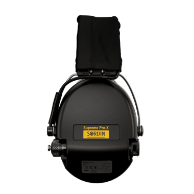 АКТИВНЫЕ НАУШНИКИ SUPREME PRO X ЧЕРНЫЕ