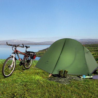 Палатка NATUREHIKE Cycling Ultralight, 1 местная, зеленая