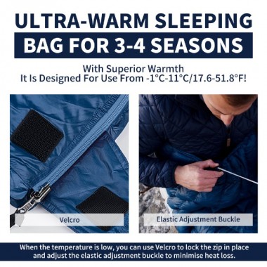 Спальный мешок NATUREHIKE Cicada Wing CW295, утиный пух, 72х190см