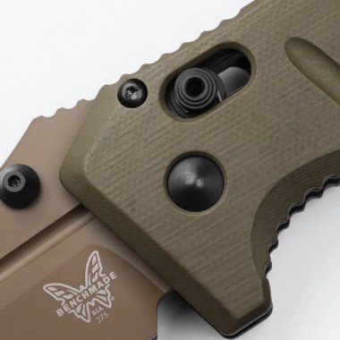 Нож складной BENCHMADE Adamas, G-10 OD Green, Cru-Wear клинок P 9,7 см