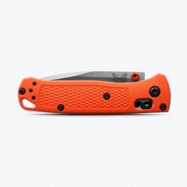 Нож складной BENCHMADE Mini Bugout, Grivory Orange, S30V клинок P 7,2 см