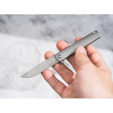 Нож складной BOKER Plus Gemma Damast, Damascus клинок P 6,4 см