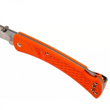 Нож складной BUCK 110 Slim Select, Polymer Orange, 420HC клинок P 9,5 см
