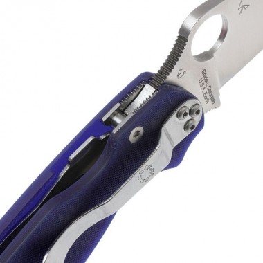 Нож складной SPYDERCO Para Military 2 CPM S110V G-10 Blue