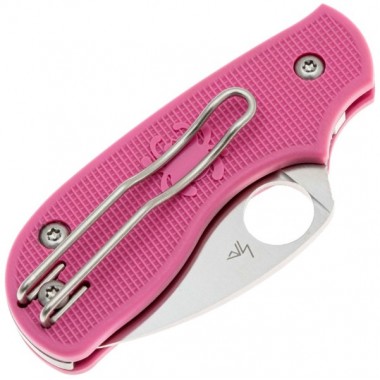 Нож складной SPYDERCO Squeak Pink