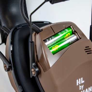 Активные наушники HL by ZOHAN EM030, NRR 22dB, Bluetooth, Brown