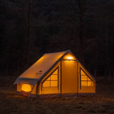 Палатка NATUREHIKE Gen Air 6.3, 2-4 местная, песочная