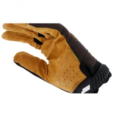 Перчатки Mechanix Work Leather Original Brown