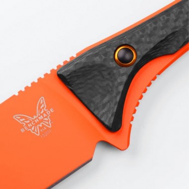 Нож BENCHMADE Altitude, Carbon, S90V клинок оранж. P 7,8 см