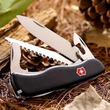 Нож перочинный Victorinox Forester (0.8363.3) 111 мм 12 функций черный