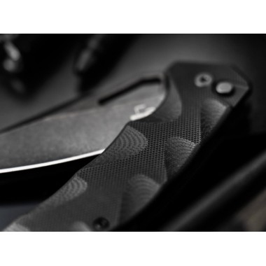 Нож складной BOKER Plus Kirke, G10 Black, Nitro-V клинок черн. P 8,6 см