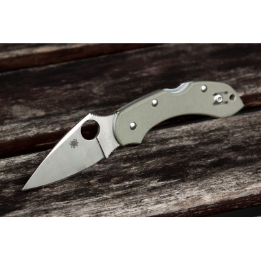 Нож складной SPYDERCO Dragonfly G-10 Foliage Green