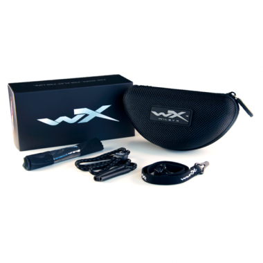 Очки защитные Wiley X WX Boss (Frame Matte Black, Lens Grey Silver Flash)