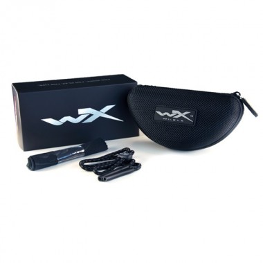 Очки защитные Wiley X WX Omega (Frame Matte Black, Lens Grey)