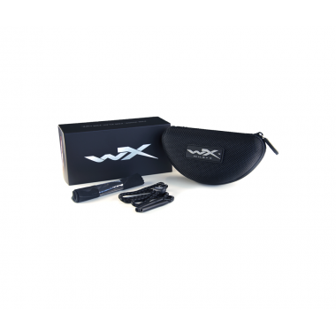 Очки защитные Wiley X WX Valor (Frame Matte Black, Lens Grey)