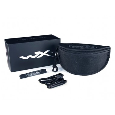 Очки защитные Wiley X WX Vapor Comm (Frame: Matte Black, Lens: Clear + Grey + Rust)