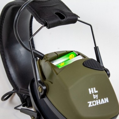 Активные наушники HL by ZOHAN EM026, NRR 22dB, Green