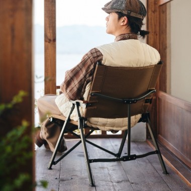 Кресло раскладное NATUREHIKE Nightfall L04, 2,4кг, коричневое