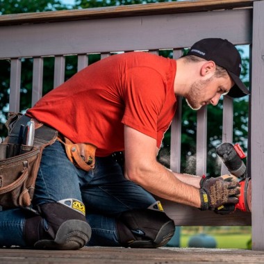 Перчатки Mechanix Work Leather Original Brown