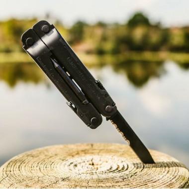 Мультитул LEATHERMAN Super Tool 300 EOD Black, 19 инстр, 11,5см, чехол нейлон Molle