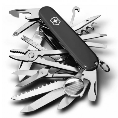 Нож перочинный Victorinox SwissChamp (1.6795.3) 91 мм 33 функции черный