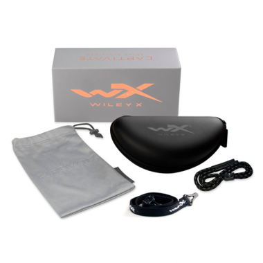 Очки защитные Wiley X WX Boss (Frame Matte Black, Lens Polarized - Blue Mirror)