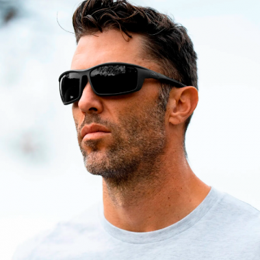 Очки защитные Wiley X WX Grid (Frame Matte Black, Lens Grey)