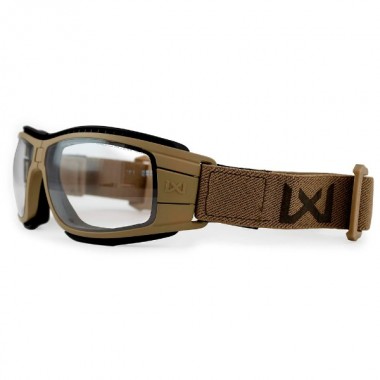 Очки защитные Wiley X WX Lynx (Frame: Matte Tan, Lens: Grey + Clear)