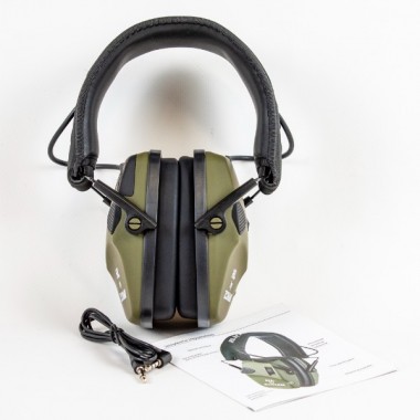 Активные наушники HL by ZOHAN EM026, NRR 22dB, Green