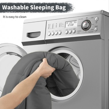 Спальный мешок NATUREHIKE F150 Envelop Cotton, 75х190см (голубой/зеленый/серый)