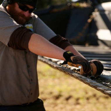 Перчатки Mechanix Work Leather FastFit Brown